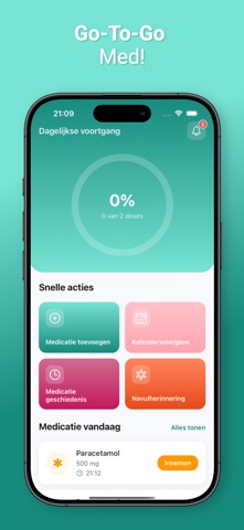Go-To-Go Med interface